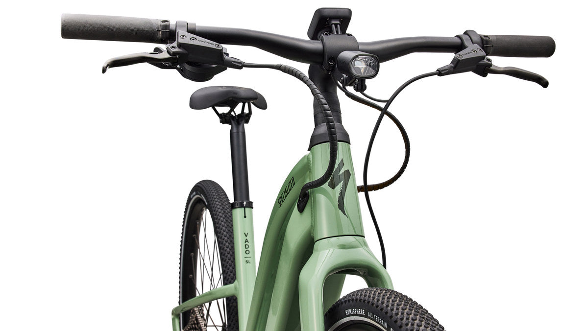 SPECIALIZED Turbo Vado SL 2 4.0 Step Through Ebike - GLOSS PISTACHIO / OAK GREEN METALLIC FROST REFLECTIVE