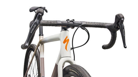 SPECIALIZED Crux Comp - Shimano GRX - Dune White/Sandstone Metallic/Desert Metallic/Orange Zest