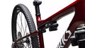 SPECIALIZED S-Works Epic 9 Complete MTB - Gloss Red Tint Over Red Reflex Pearl Edge Fade / Metallic White Silver