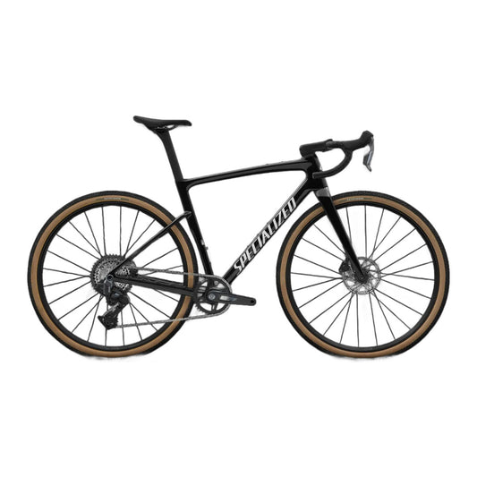 Crux 5 Comp - SRAM Rival XPLR - Metallic Obsidian/Dune White