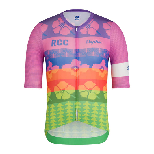 RAPHA RCC + Yinka Ilori Men's Pro Team Rouleur Jersey - Multicolour
