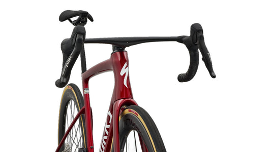 SWorks Tarmac SL9 Complete Road Bike SRAM RED AXS - Rbymet/Metwhtsil