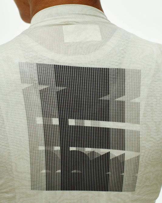 PAS NORMAL STUDIOS Mechanism Logo Women Jersey - AOP RTN Off White