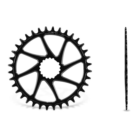 GARBARUK Round  Chainring DIRECT MOUNT CANNONDALE HOLLOWGRAM (AI-COMPATIBLE) - BLACK