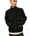 PAS NORMAL STUDIOS Off Race Pile Fleece Jacket - Black