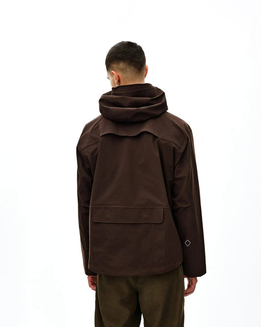PAS NORMAL STUDIOS Off Race 3L Shell Jacket - Dark Coffee