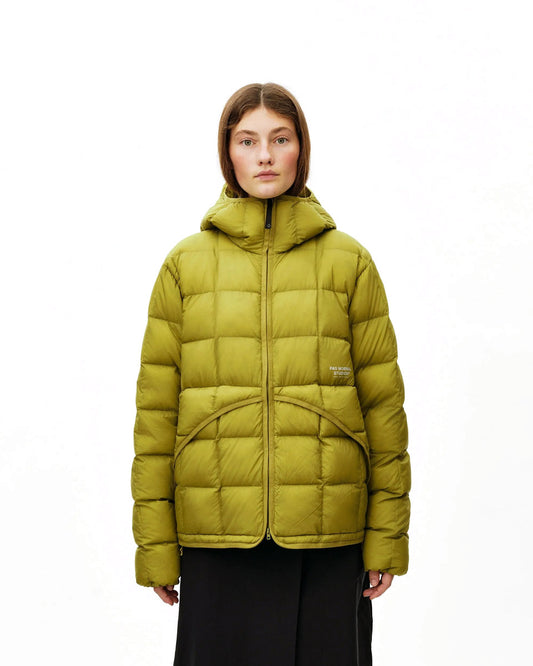 PAS NORMAL STUDIOS Off Race Down Liner Jacket - Dark Lime