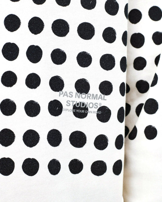 PAS NORMAL STUDIOS Off Race Graphic Long Sleeve TShirt - Off White