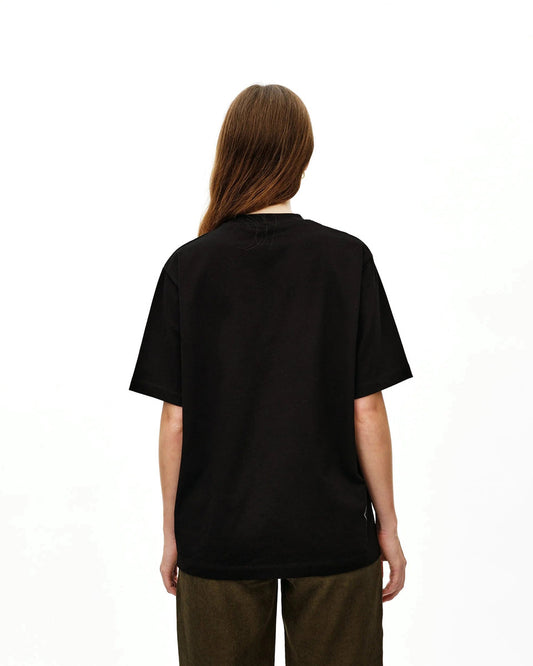PAS NORMAL STUDIOS Off Race Graphic T Shirt - Black