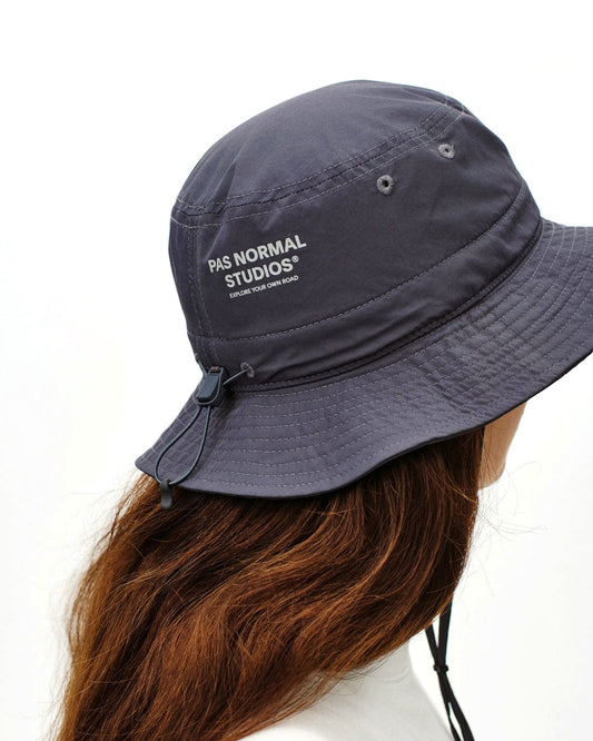 PAS NORMAL STUDIOS Off Race Tech Bucket Hat - Steel
