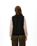 PAS NORMAL STUDIOS Women Off Race Pile Fleece Vest - Black