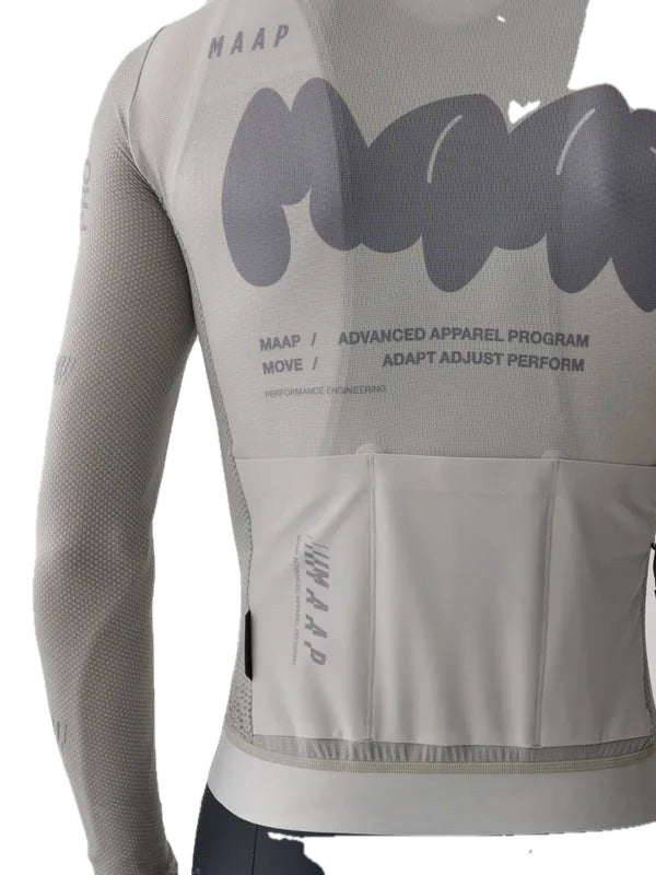 MAAP Aerate Pro Air Long Sleeve Jersey 3.0 - Fog