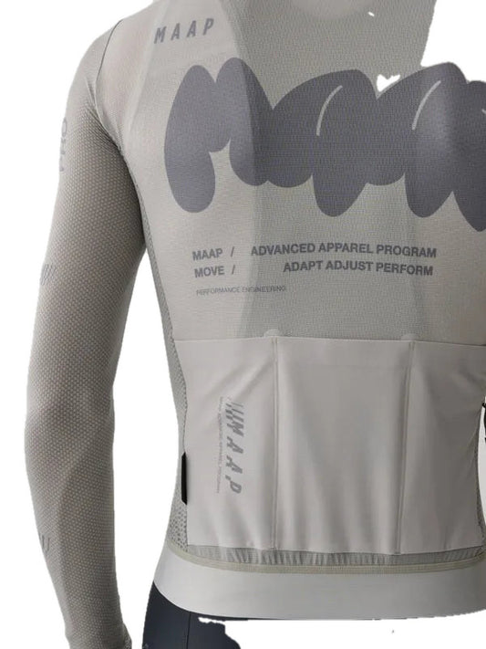 MAAP Aerate Pro Air Long Sleeve Jersey 3.0 - Fog