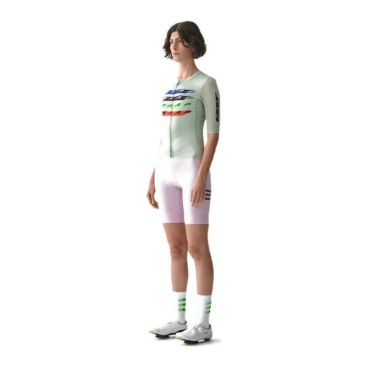MAAP Evade X Team Bib Evo Cargo Women Bib Shorts - Cherry Blossom