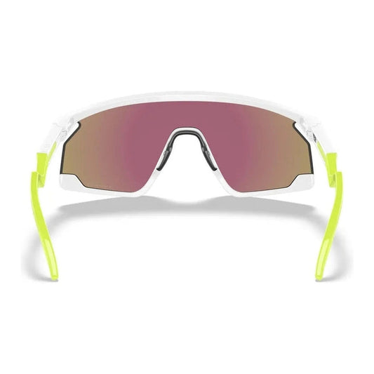OAKLEY Custom By Velodrom Bxtr Eyewear - Matte White Prizm Sapphire