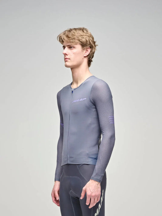 MAAP Emerge Long Sleeve Jersey - Galaxy Blue