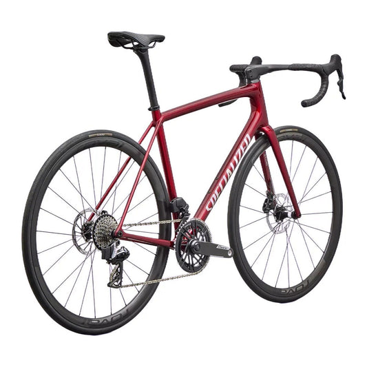 SPECIALIZED Aethos 2 PRO Complete Road Bike SRAM FORCE AXS E1 2026 - GLOSS RED SKY / CHROME