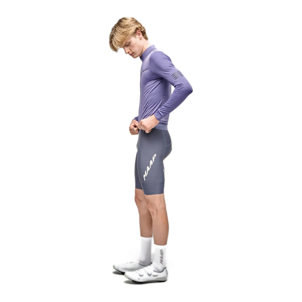 MAAP Emerge Thermal Long Sleeve Jersey - Heron