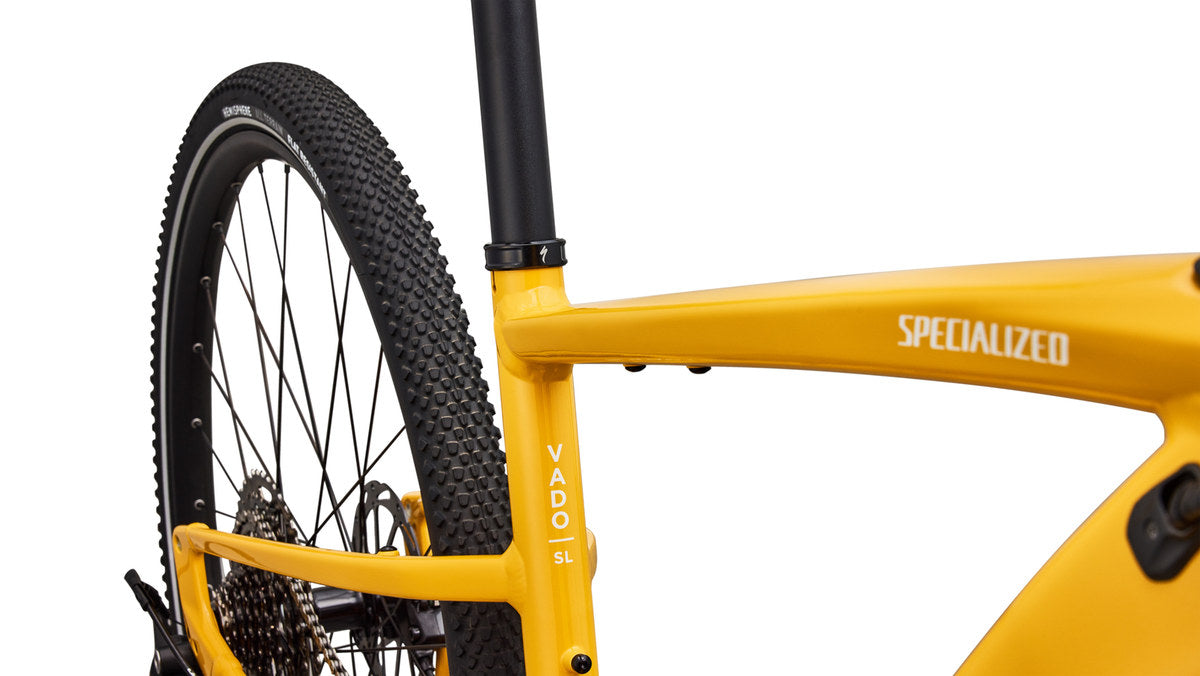SPECIALIZED Turbo Vado SL 2 4.0 Ebike - GLOSS BRASSY YELLOW / METALLIC WHITE SILVER FROST REFLECTIVE