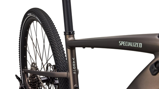 SPECIALIZED Turbo Vado SL 2 4.0 Ebike - SATIN GUN METAL / AGAVE GREY FROST REFLECTIVE