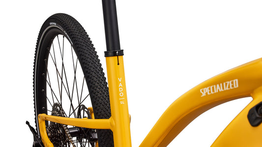SPECIALIZED Turbo Vado SL 2 4.0 Step Through Ebike - GLOSS BRASSY YELLOW / METALLIC WHITE SILVER FROST REFLECTIVE