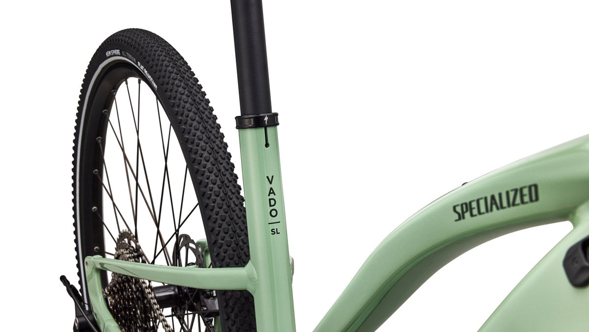 SPECIALIZED Turbo Vado SL 2 4.0 Step Through Ebike - GLOSS PISTACHIO / OAK GREEN METALLIC FROST REFLECTIVE
