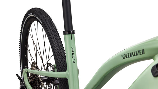 SPECIALIZED Turbo Vado SL 2 4.0 Step Through Ebike - GLOSS PISTACHIO / OAK GREEN METALLIC FROST REFLECTIVE
