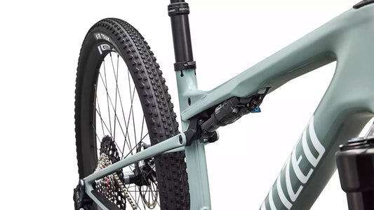 SPECIALIZED Epic 9 Expert Complete MTB - Gloss Agave Grey / Metallic White Silver