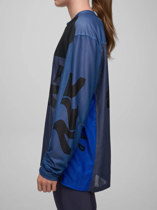 MAAP Alt_Road Air Mesh LS Tee - Mixed Blue