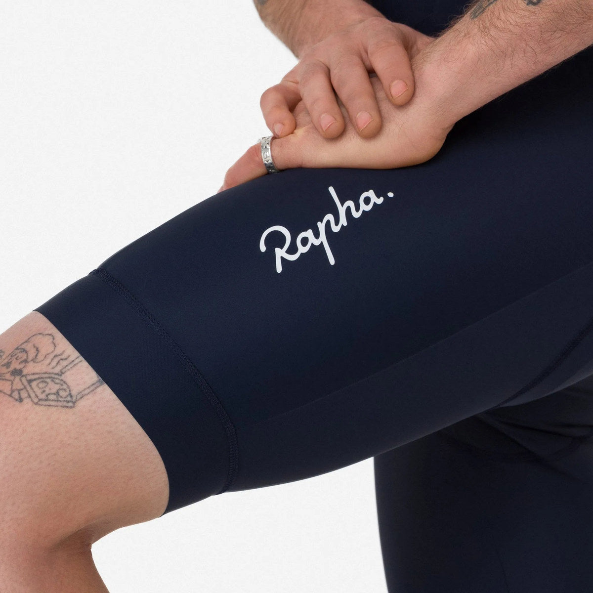 RAPHA Men's Core Bib Shorts - Dark Navy/White