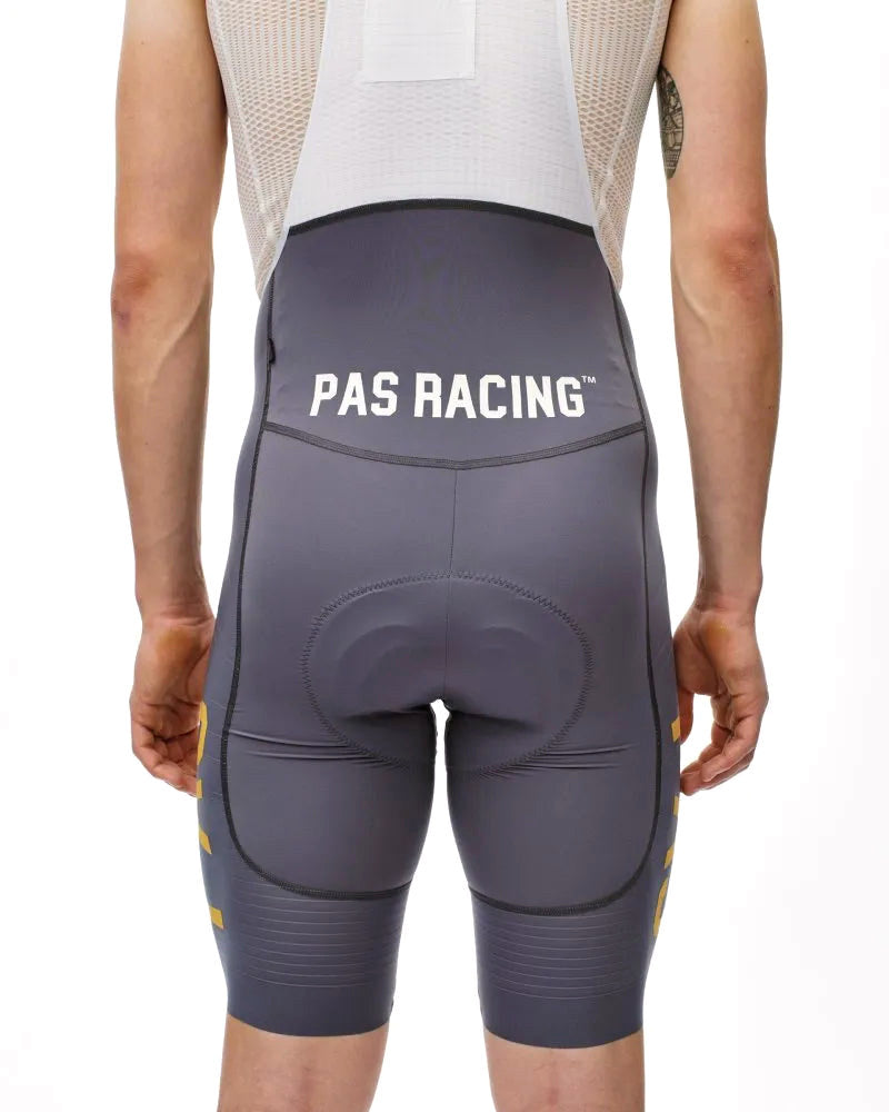 PAS NORMAL STUDIOS Racing Mechanism Men´s Pro Bibshorts - Grey