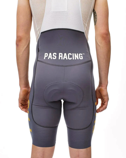 PAS NORMAL STUDIOS Racing Mechanism Men´s Pro Bibshorts - Grey