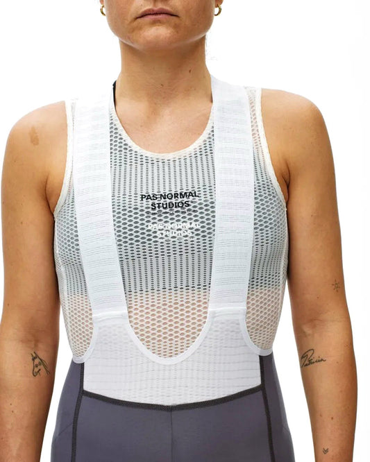 PAS NORMAL STUDIOS Racing Mechanism Women´s Pro Bibshorts - Grey