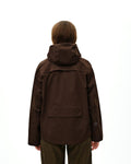 PAS NORMAL STUDIOS Off Race 3L Shell Jacket - Dark Coffee