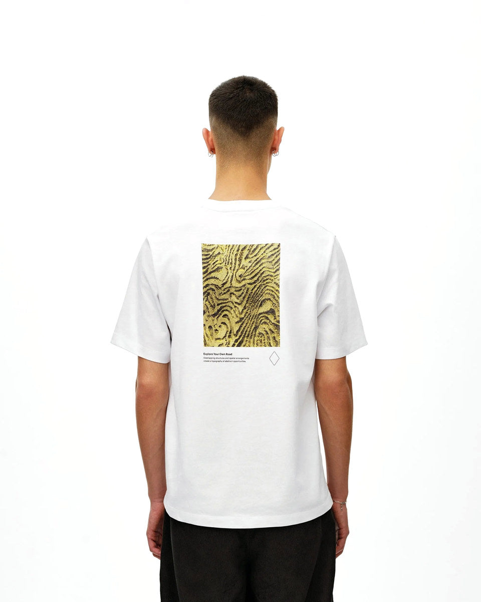 PAS NORMAL STUDIOS Off Race Graphic TShirt - White