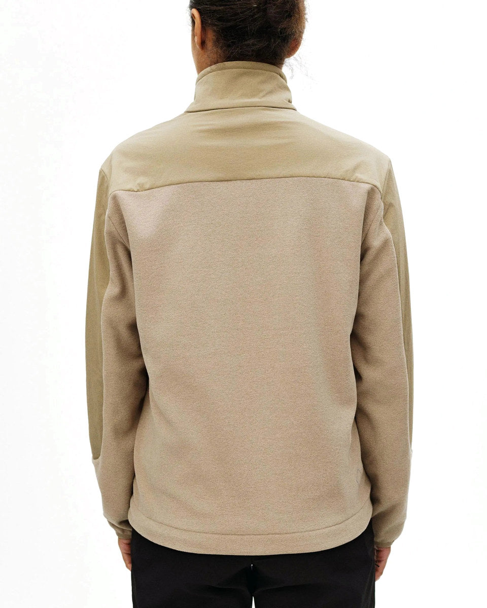 PAS NORMAL STUDIOS Off Race Light Fleece Half Zip - Beige