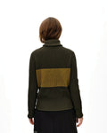 PAS NORMAL STUDIOS Off Race Merino Knit Half Zip - Olive