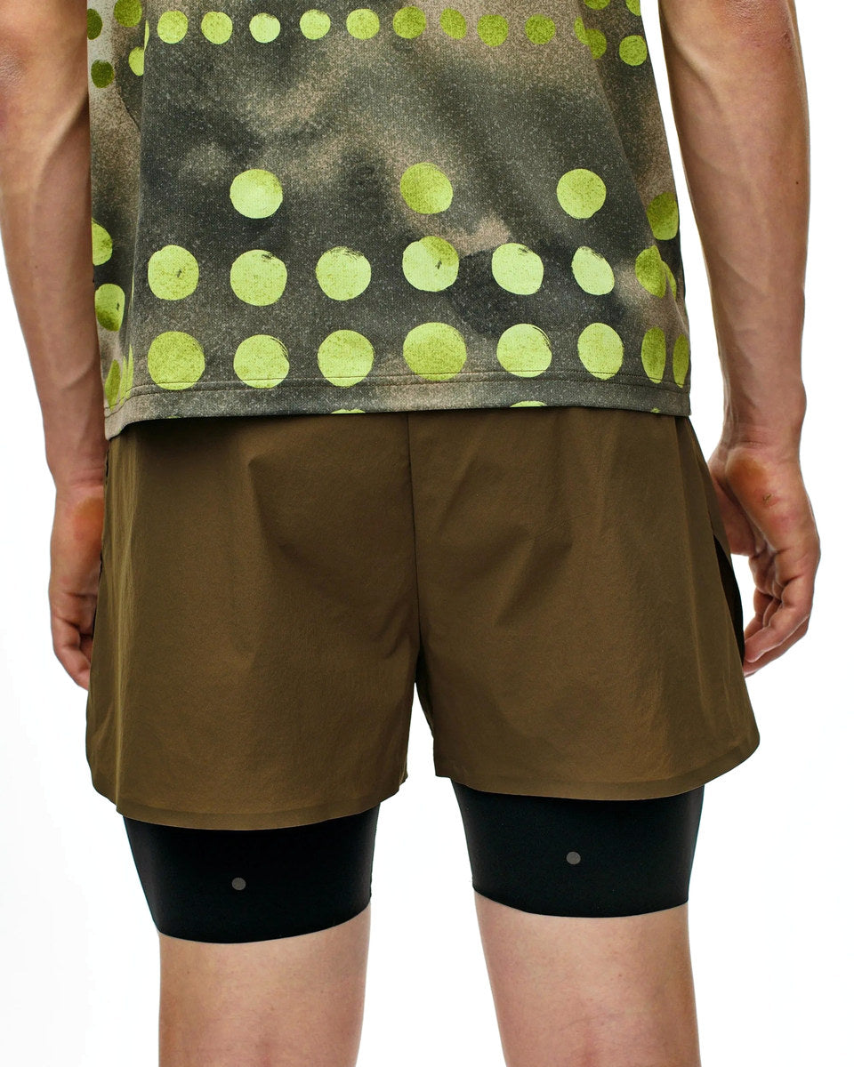 PAS NORMAL STUDIOS T.K.O. Balance 2in1 Shorts - Dark Stone