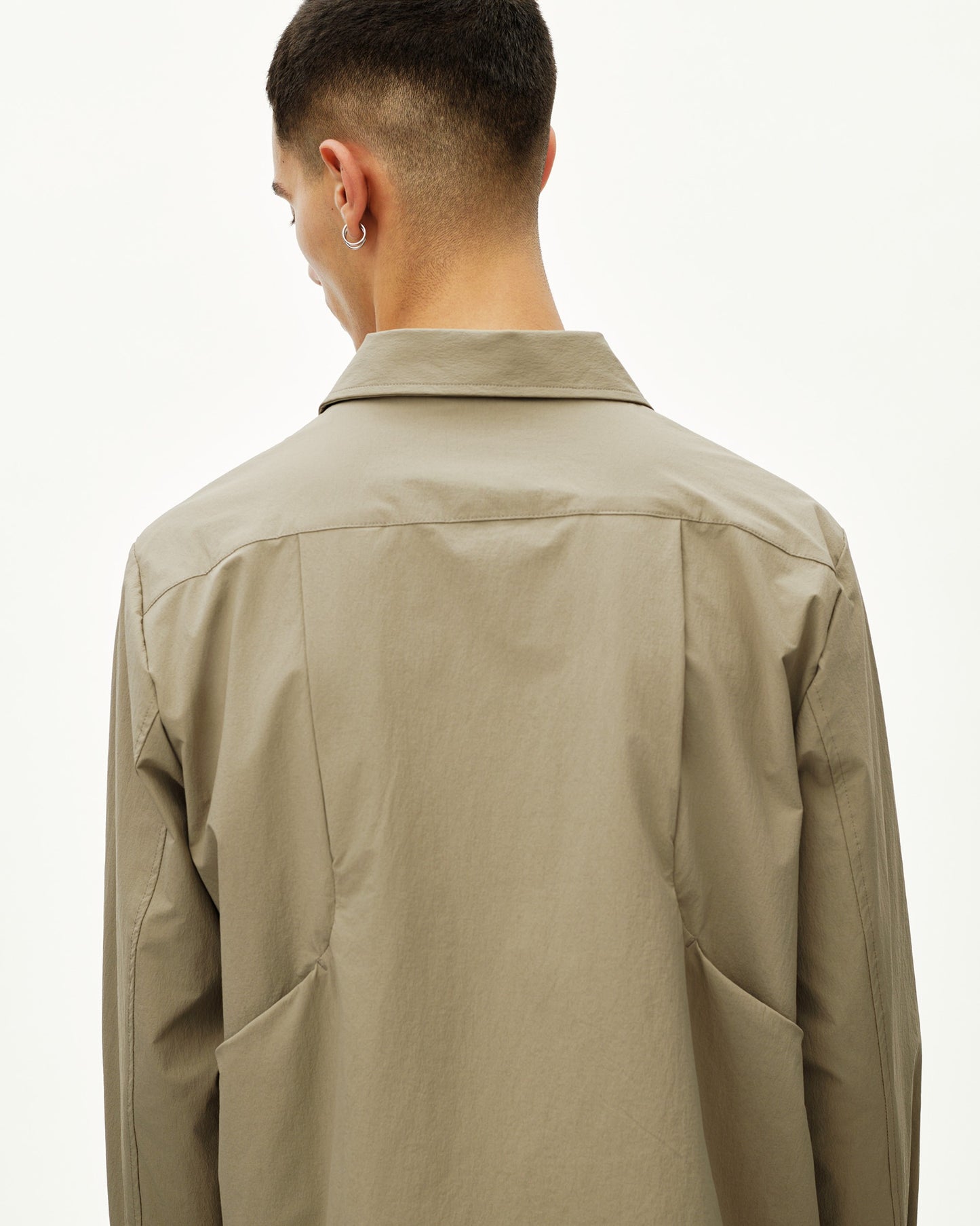 PAS NORMAL STUDIOS Off Race Tech Overshirt - Dusty Earth