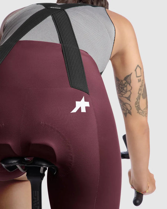 ASSOS Uma GT Women Bib Shorts S11 - Burgundy Red