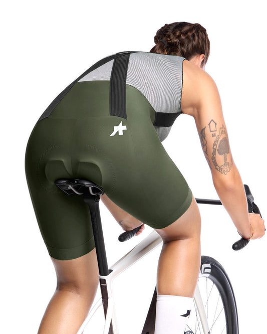 ASSOS Uma Gt Women Bib Short S11 - Moss Green