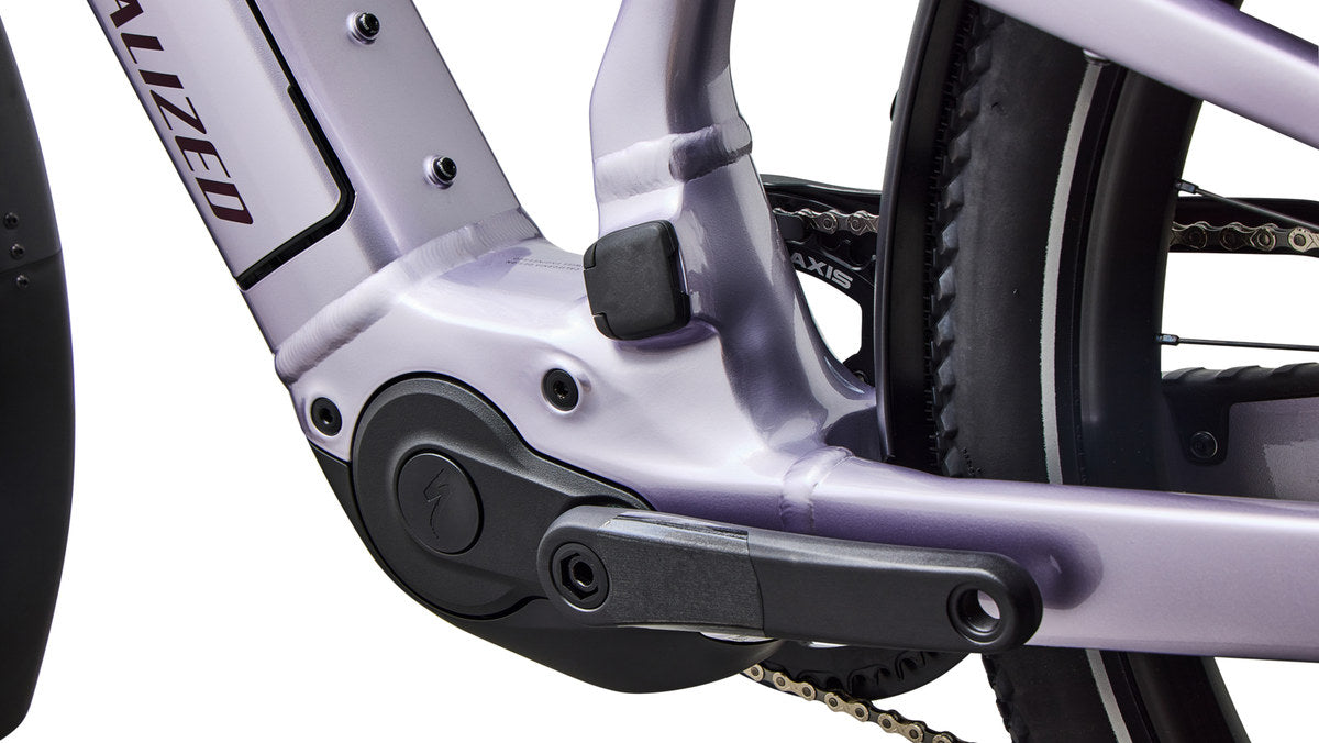 SPECIALIZED Turbo Vado 3 5.0 Ebike - GLOSS AMETHYST FROST METALLIC / BORDEAUX METALLIC