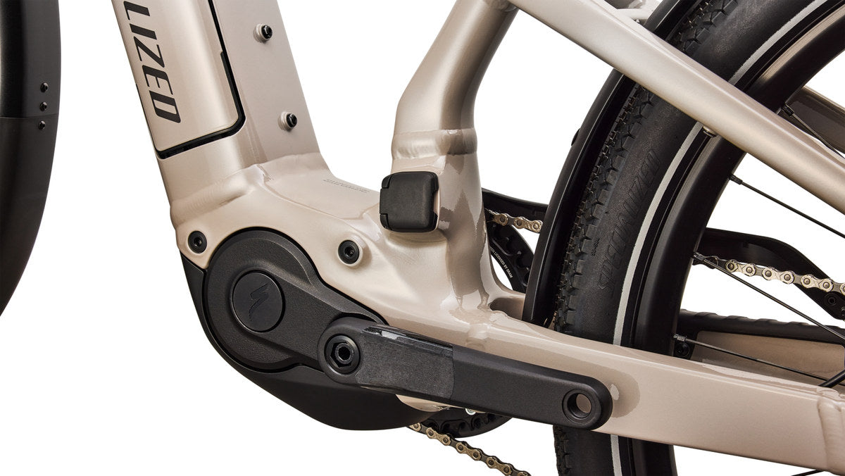 SPECIALIZED Turbo Vado 3 EVO 4.0 Ebike - GLOSS SANDSTONE METALLIC / WARM SMOKE METALLIC