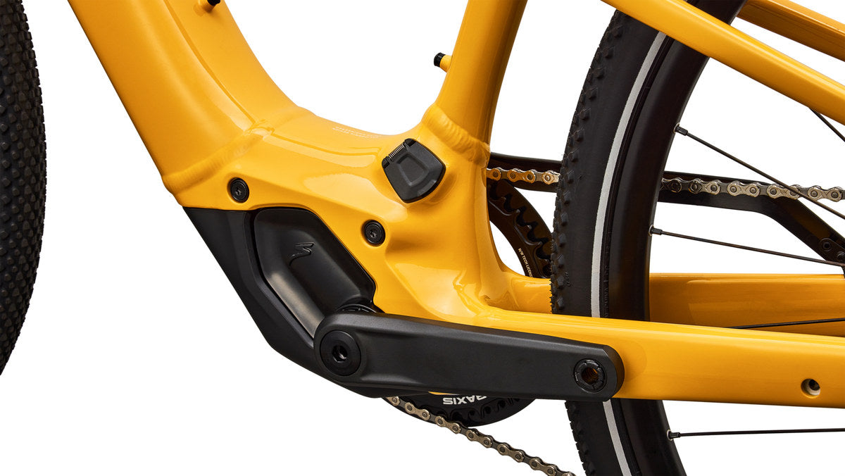 SPECIALIZED Turbo Vado SL 2 4.0 Ebike - GLOSS BRASSY YELLOW / METALLIC WHITE SILVER FROST REFLECTIVE