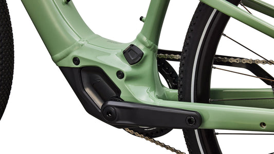 SPECIALIZED Turbo Vado SL 2 4.0 Ebike - GLOSS PISTACHIO / OAK GREEN METALLIC FROST REFLECTIVE
