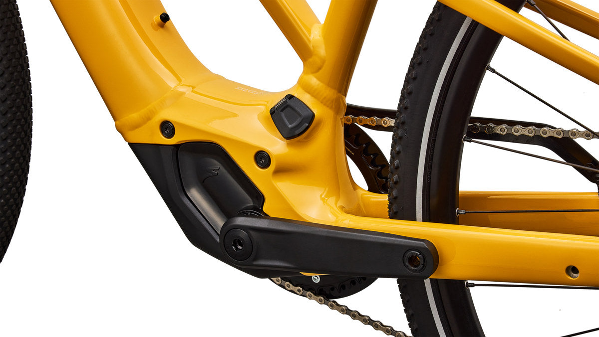 SPECIALIZED Turbo Vado SL 2 4.0 Step Through Ebike - GLOSS BRASSY YELLOW / METALLIC WHITE SILVER FROST REFLECTIVE