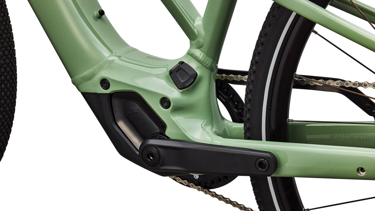 SPECIALIZED Turbo Vado SL 2 4.0 Step Through Ebike - GLOSS PISTACHIO / OAK GREEN METALLIC FROST REFLECTIVE