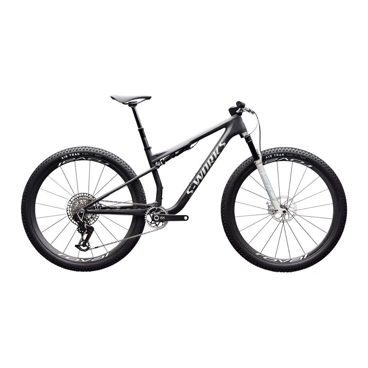 SPECIALIZED S-Works Epic 9 Ultralight LTD Complete MTB - Satin Carbon / Silver Foil