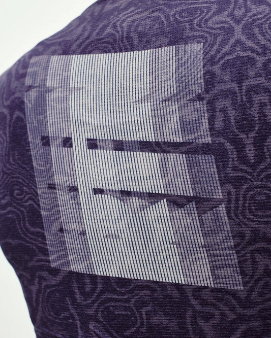 PAS NORMAL STUDIOS Mechanism Logo Women Jersey - AOP RTN Dark Purple