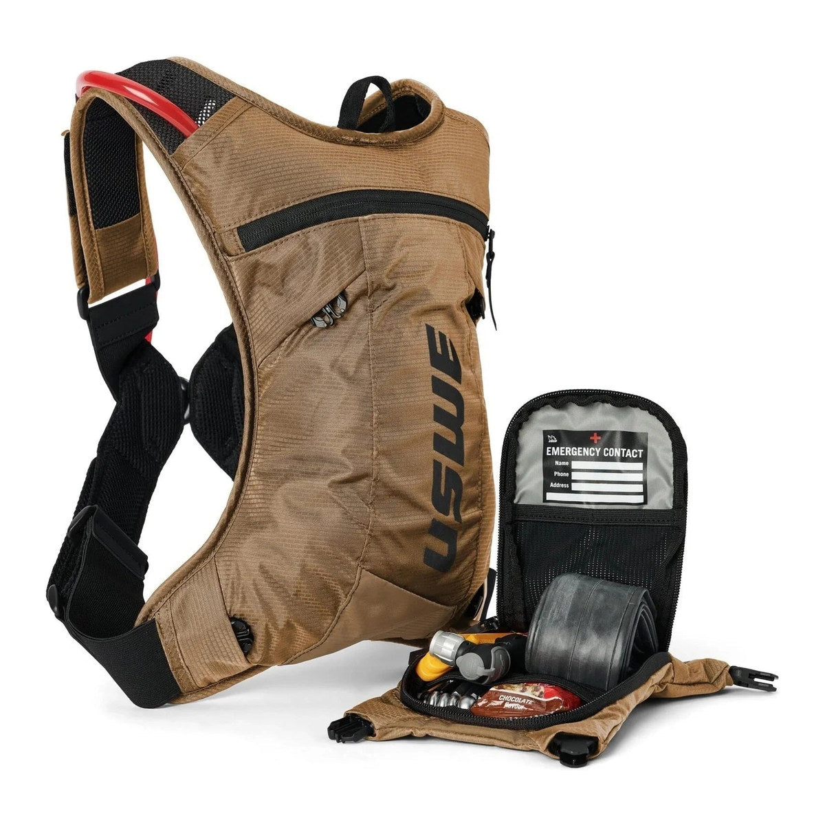 USWE MTB HYDRO 3 HYDRATION BACKPACK - BLACK